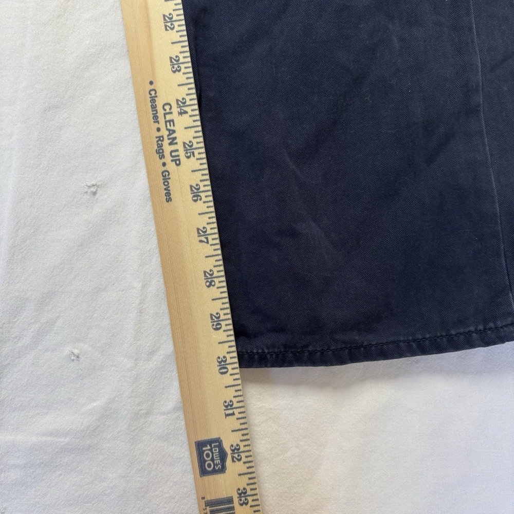 Polo Ralph Lauren 650 Straight Jeans Navy Blue Denim Men's 34x30 Dungarees Y2K - Picture 7 of 11